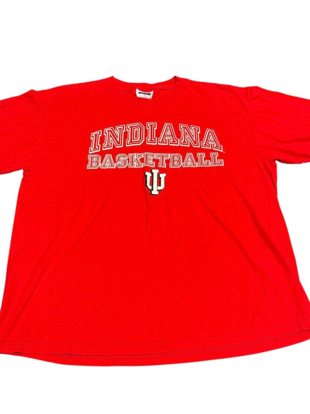 Vintage IU Hoosiers basketball t shirt XL men 90s red